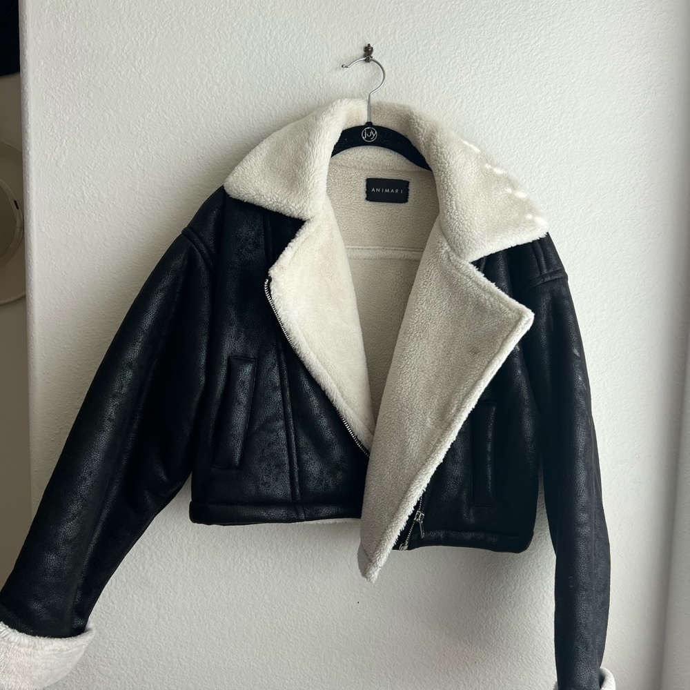 Animari Black and White  Jacket